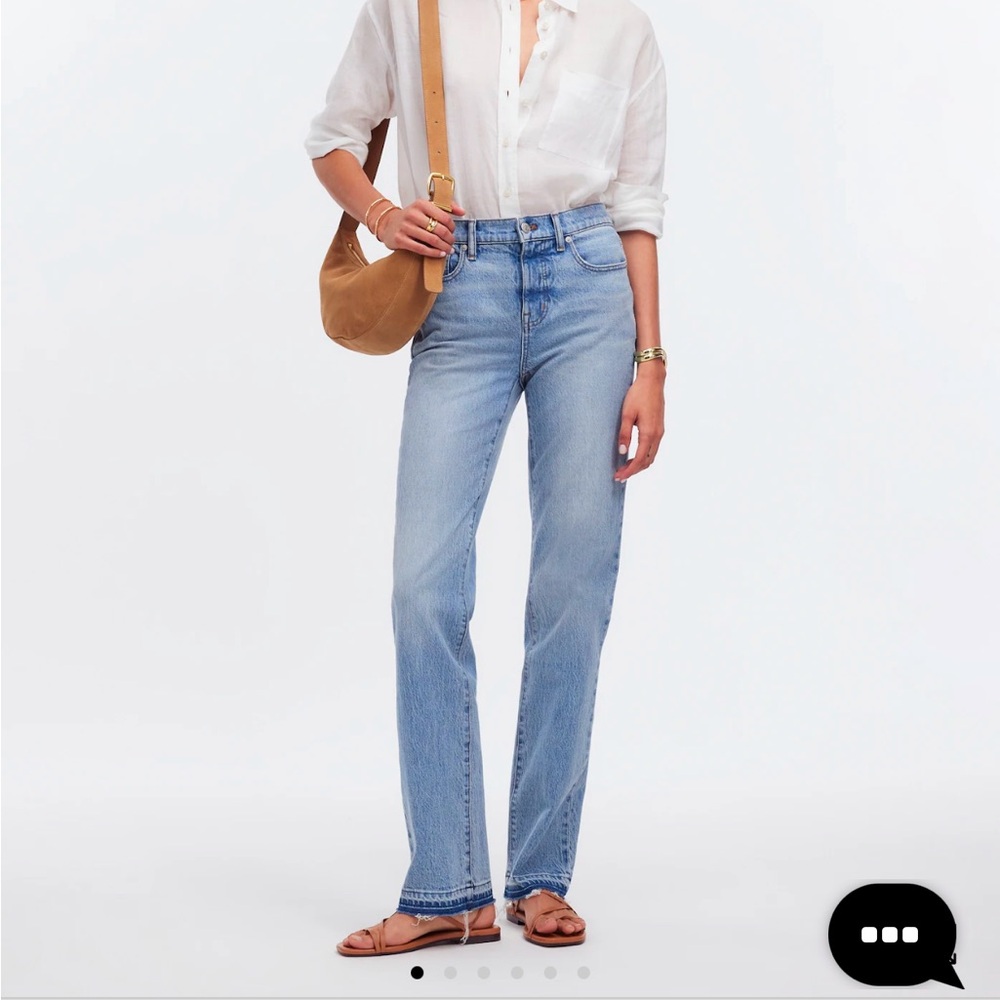 Madewell 90s straight mid rise jean- size 28